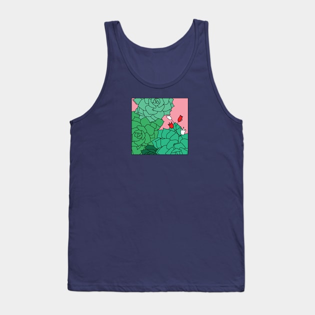 Succulents Tank Top by magyarmelcsi